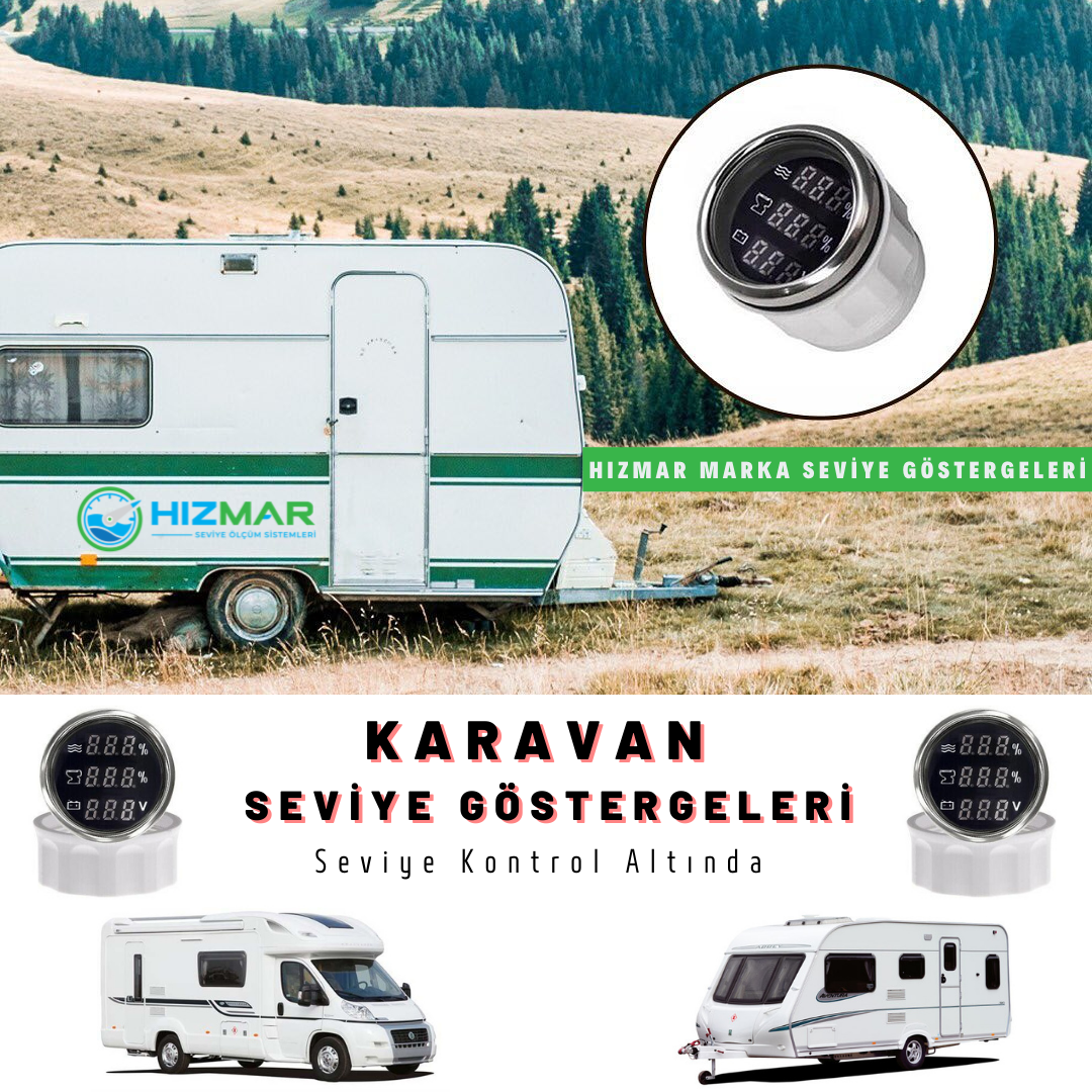 Karavan Atık Su Seviye Sensörü - Dünyada Tek
