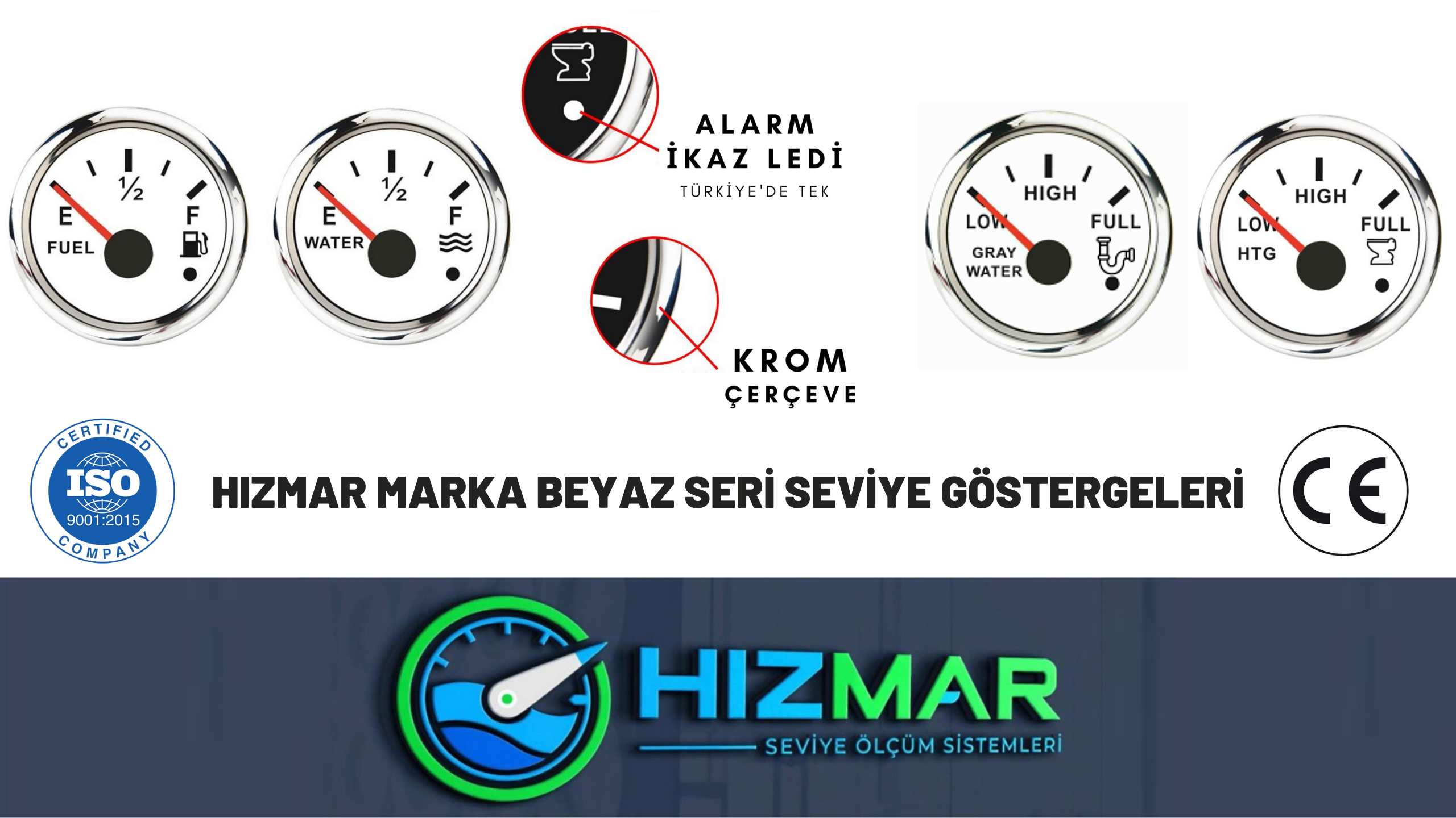 Hızmar İbreli Seviye Göstergeleri